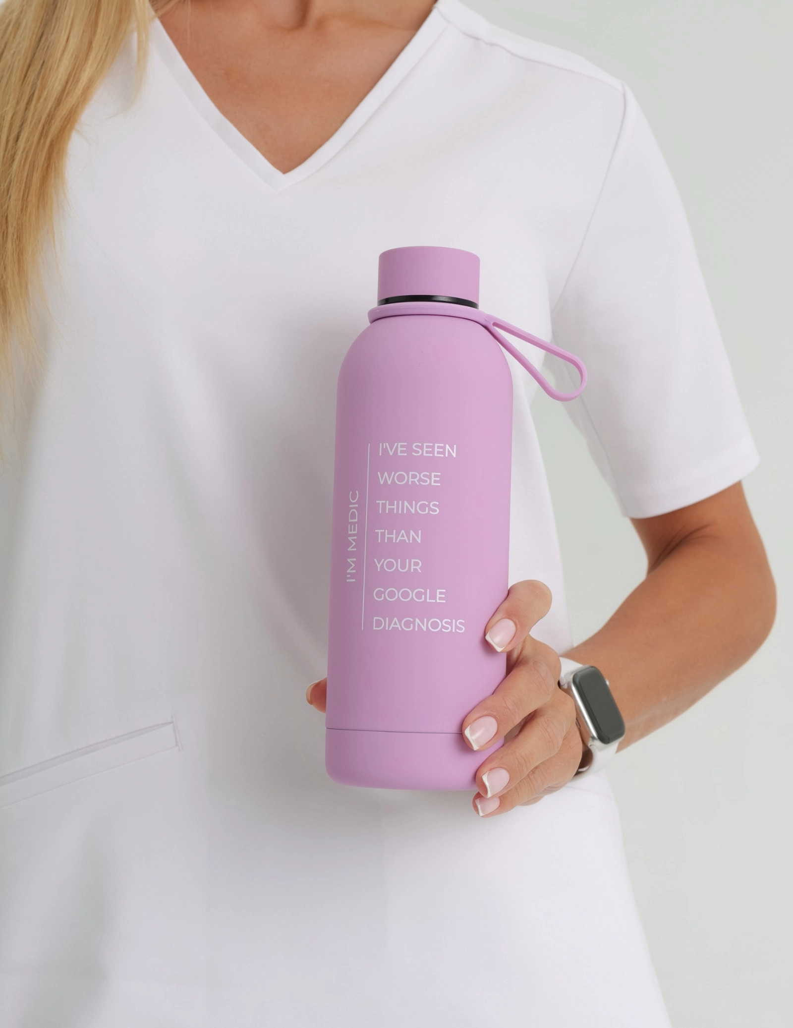 Bottiglia Termica Mojo "I'm medic"- ULTRA PINK