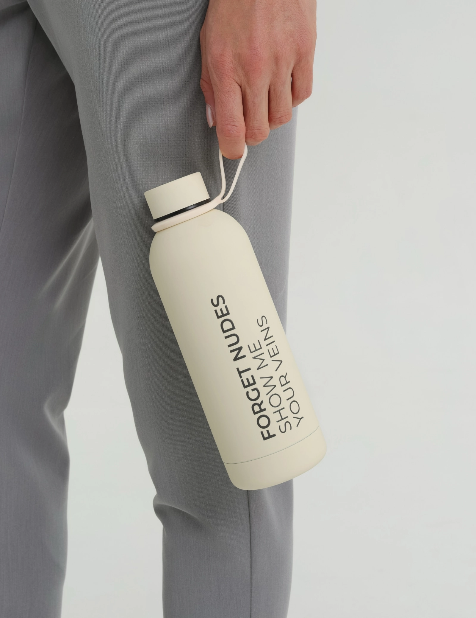 Bottiglia Termica Mojo "Forget Nudes"- ALMOND