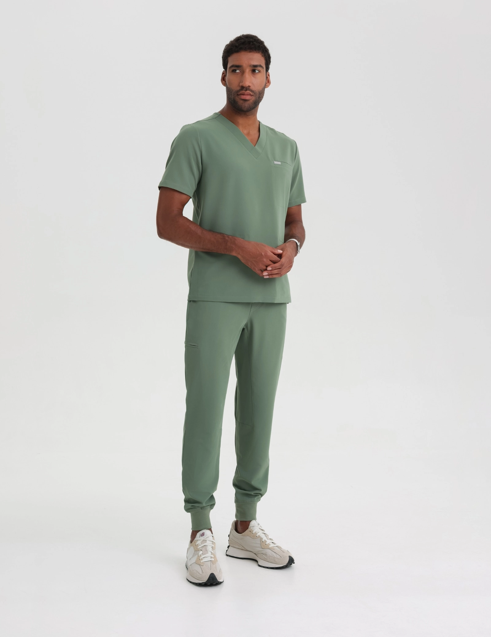 Pantaloni Medici Uomo Jogger - KHAKI