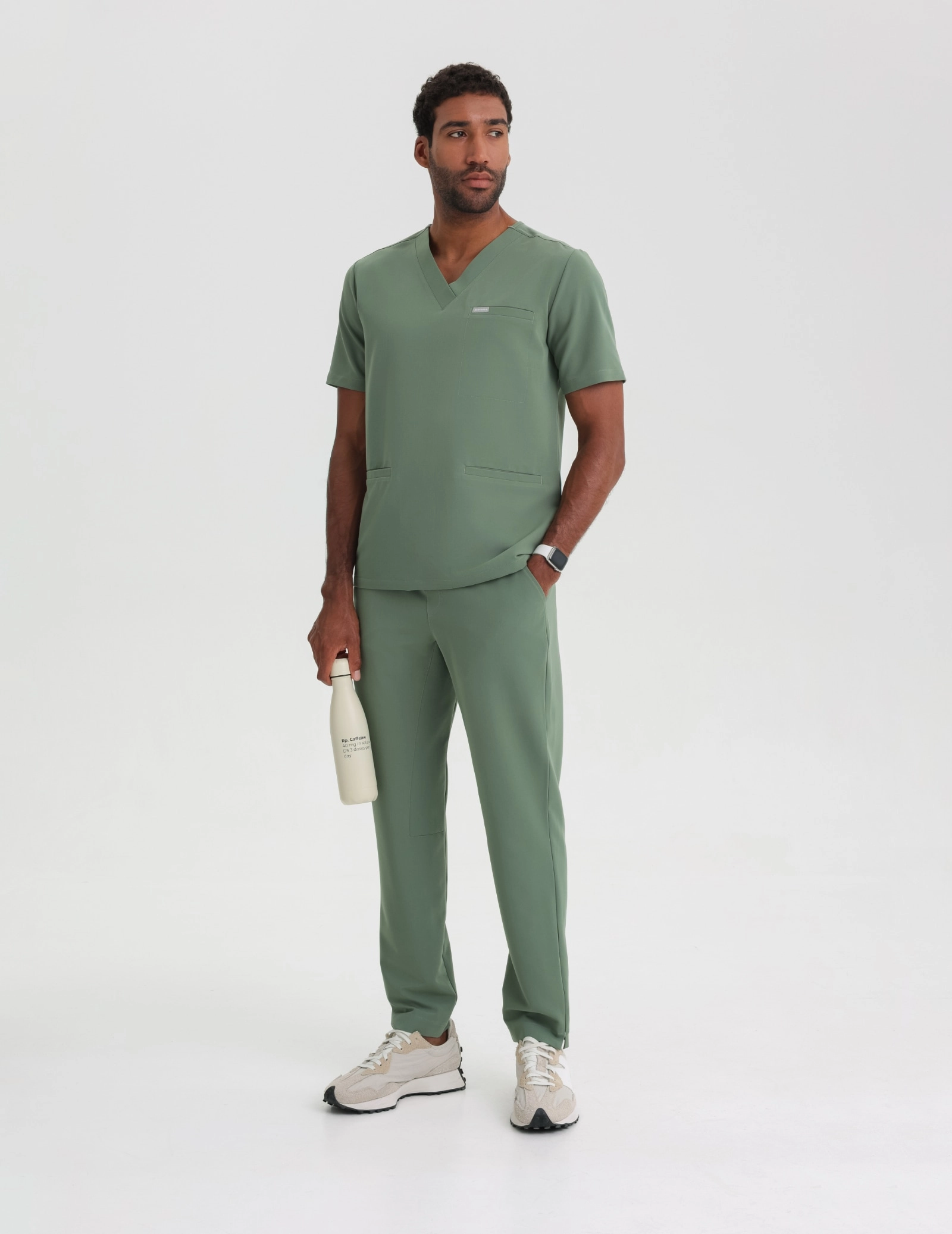 Casacca Medica Uomo Birbal - KHAKI