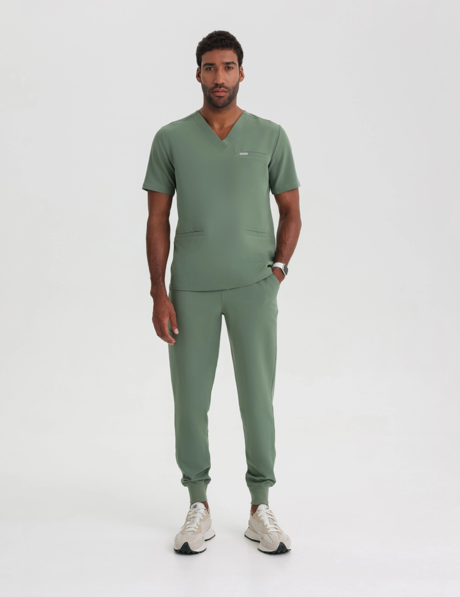 Casacca Medica Uomo Birbal - KHAKI