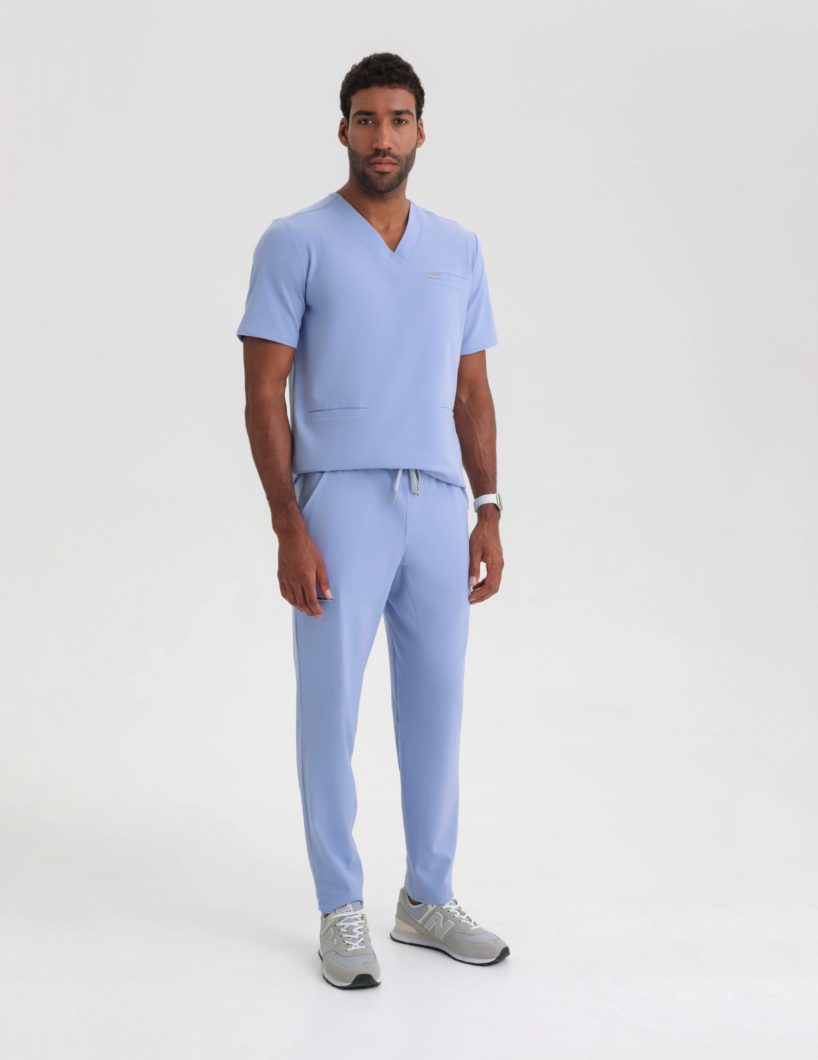 Pantaloni Medici Uomo Basic - CEIL BLUE