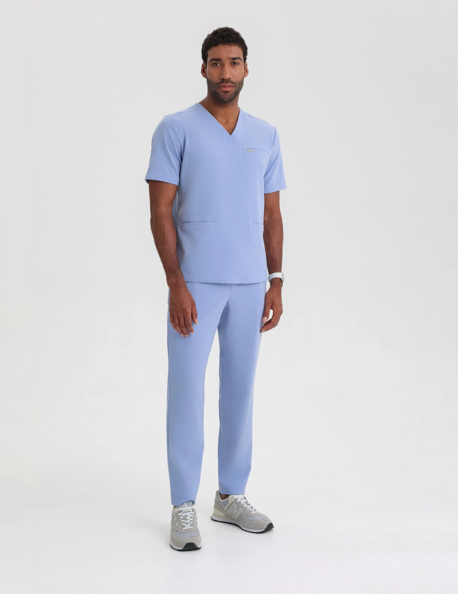 Pantaloni Medici Uomo Basic - CEIL BLUE