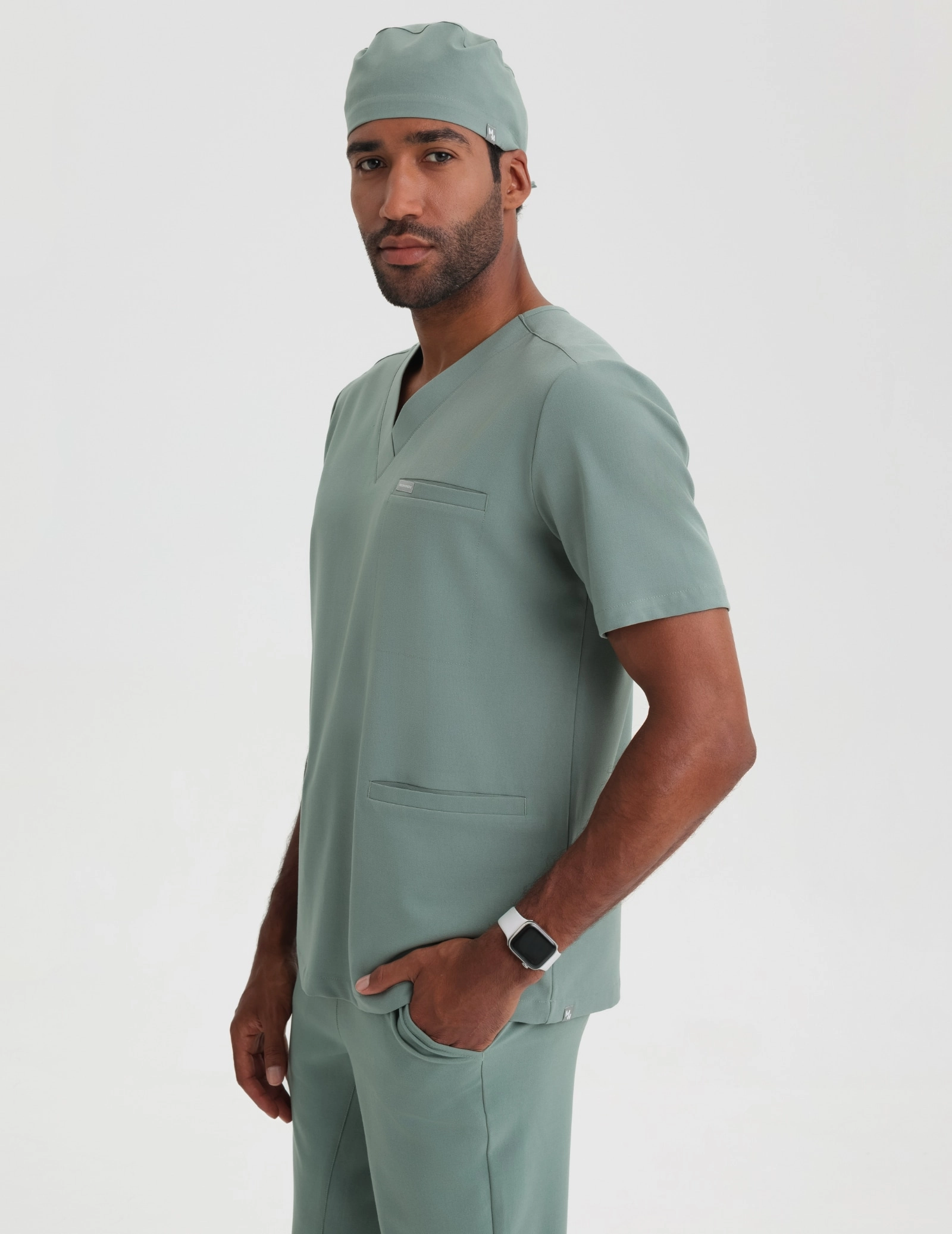 Cuffia Chirurgica - DUSTY GREEN