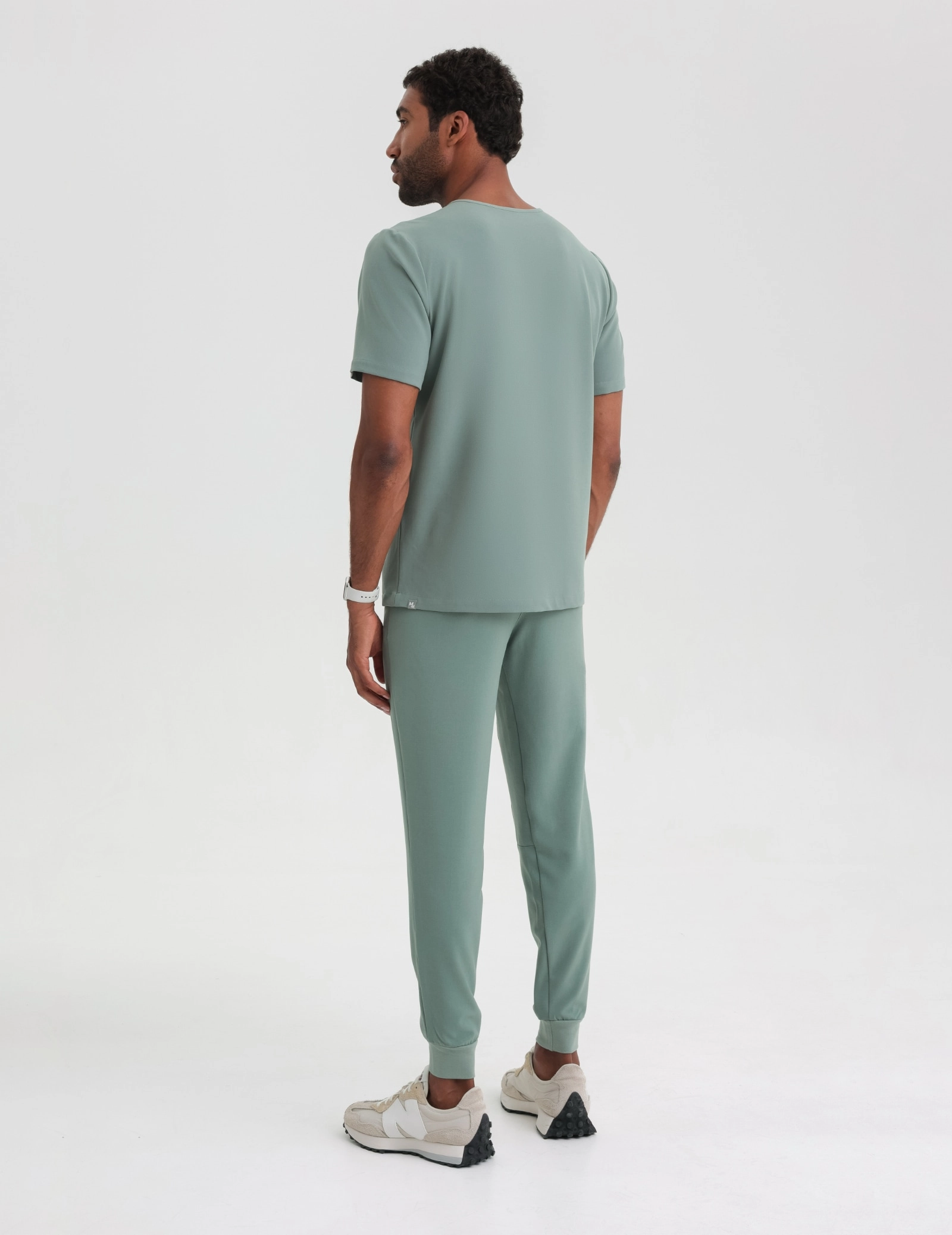 Spodnie Joggery Męskie - DUSTY GREEN