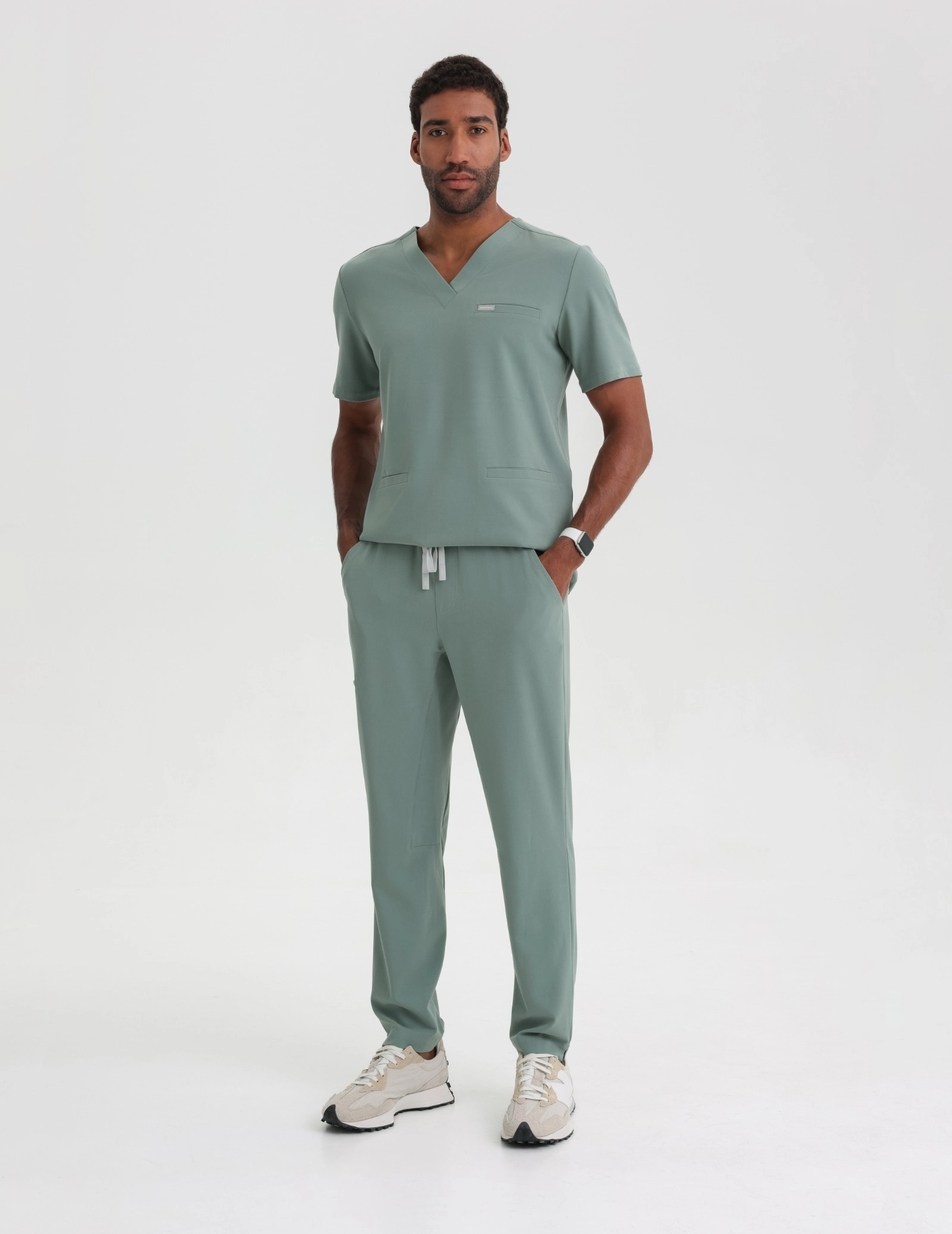 Casacca Medica Uomo Birbal - DUSTY GREEN