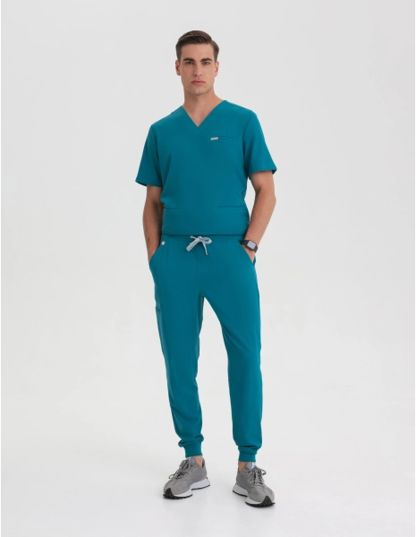 Pantaloni Medici Uomo Jogger - OCEAN BLUE