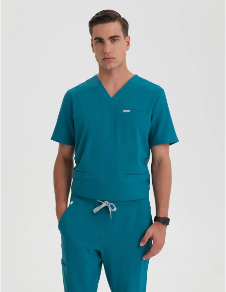 Casacca Medica Uomo Birbal - OCEAN BLUE