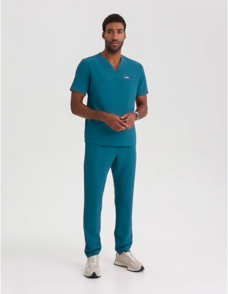 Pantaloni Medici Uomo Basic - OCEAN BLUE