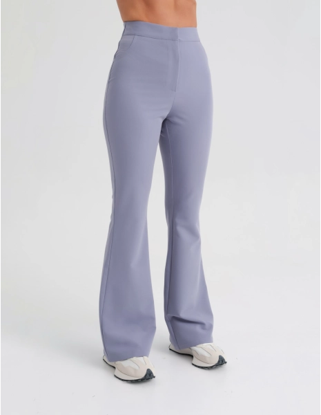 Pantaloni Medici Donna Flare – MILKY LAVENDER