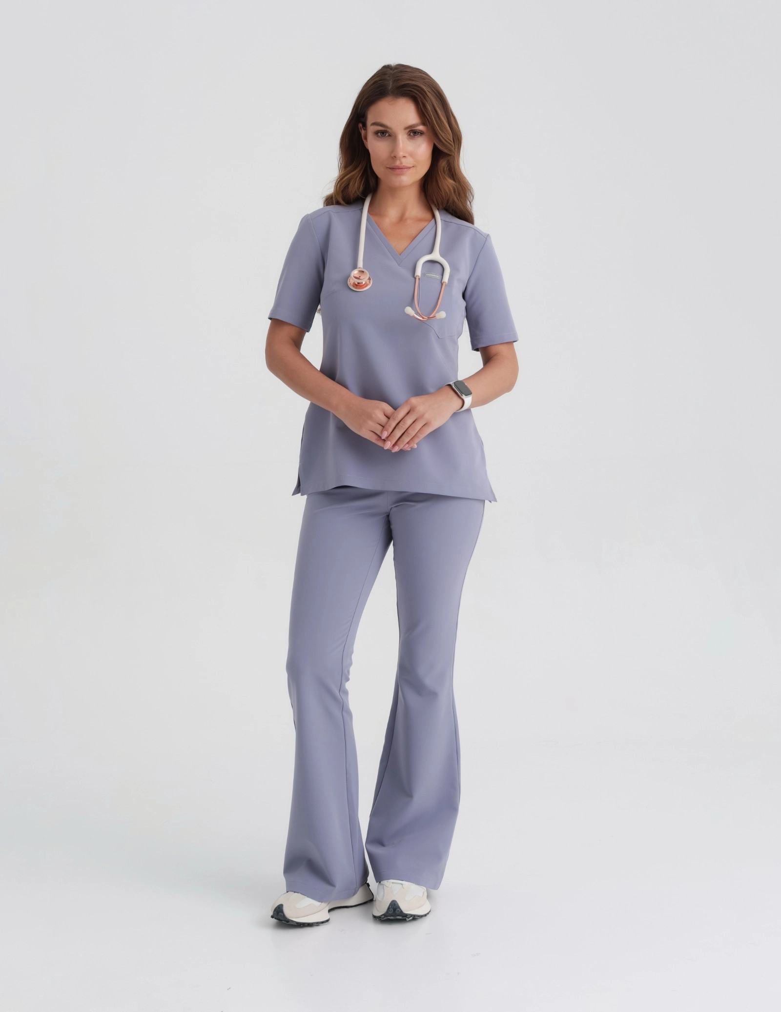 Pantaloni Medici Donna Flare – MILKY LAVENDER