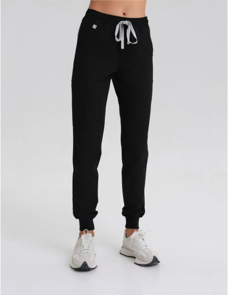 Spodnie Joggery Damskie - BLACK