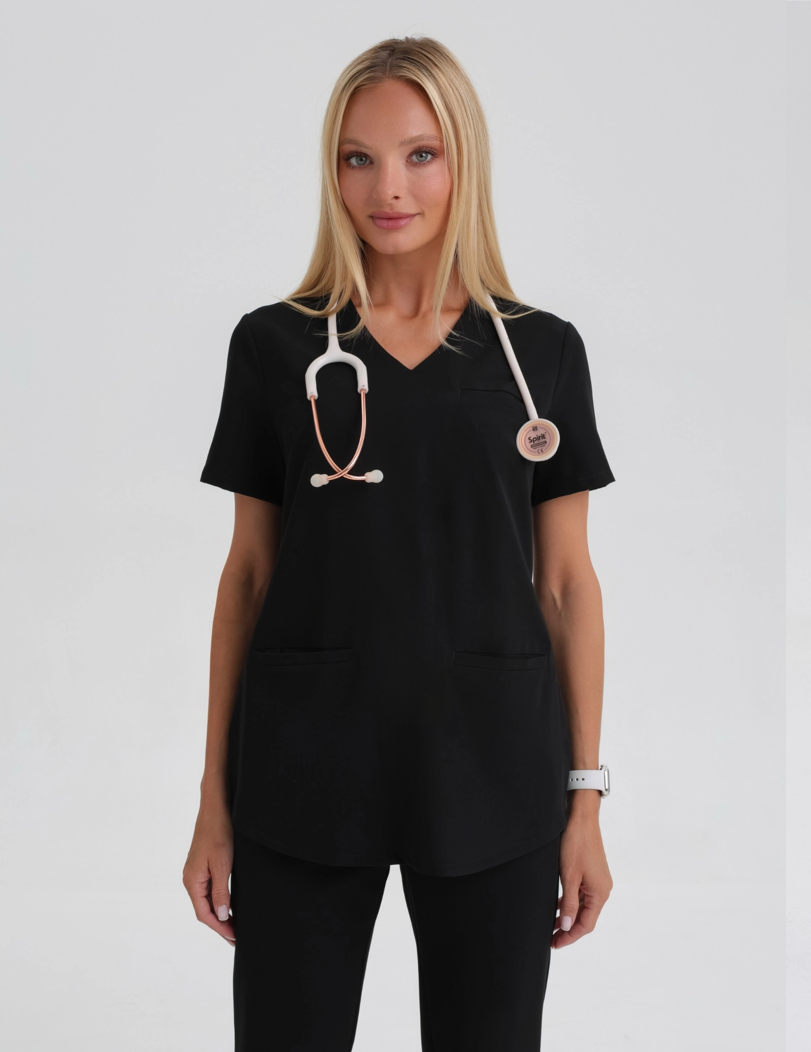 Bluza Medyczna Grace - BLACK