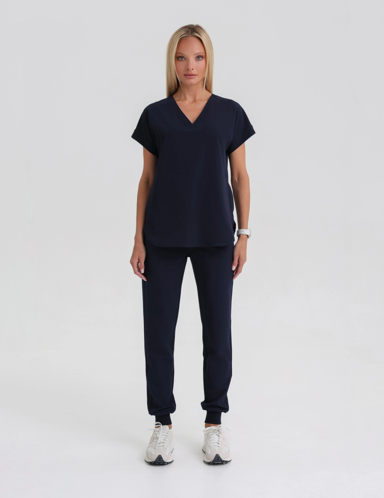 Pantaloni Medici Donna Jogger - DARK NAVY
