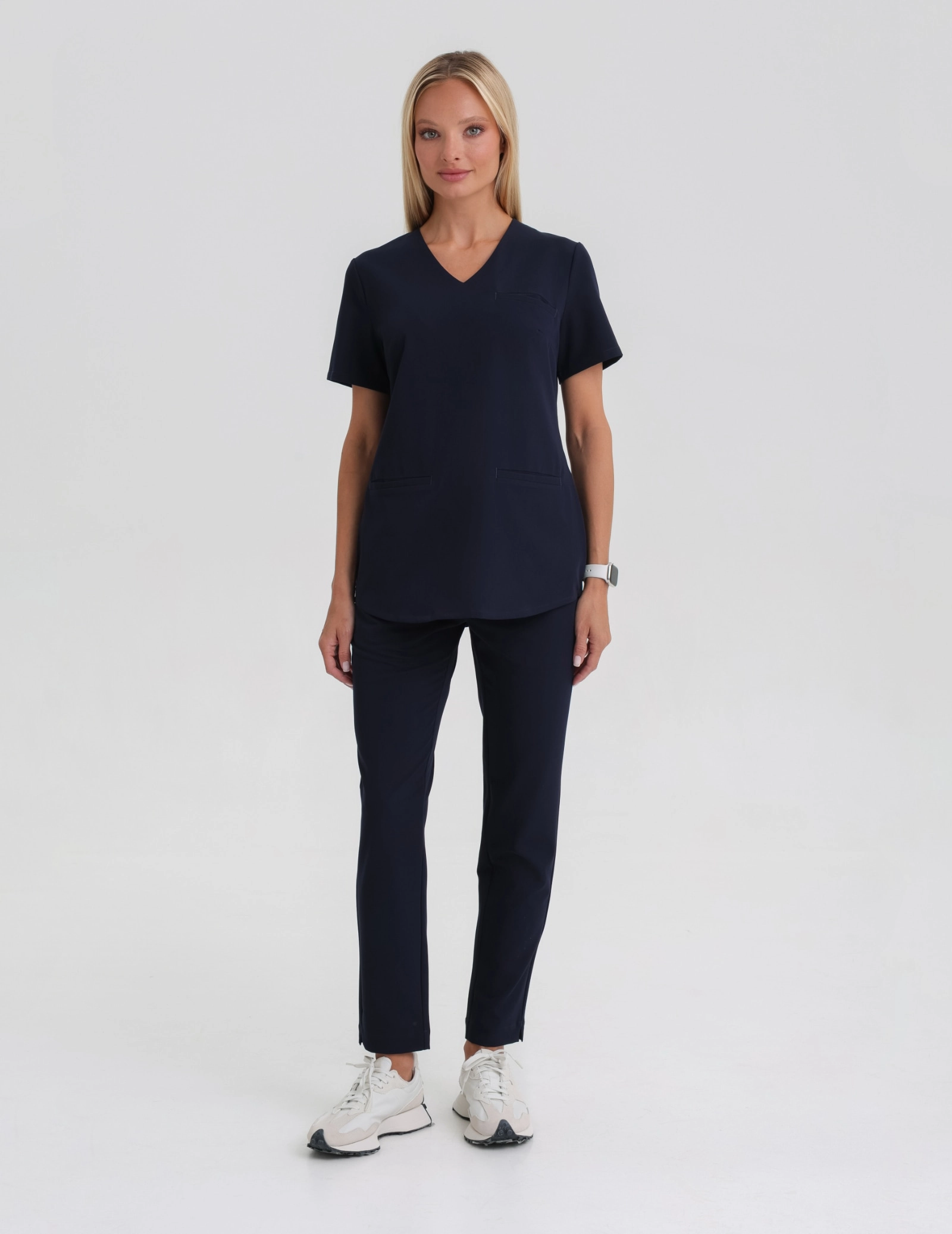 Pantaloni Medici Donna Basic - DARK NAVY