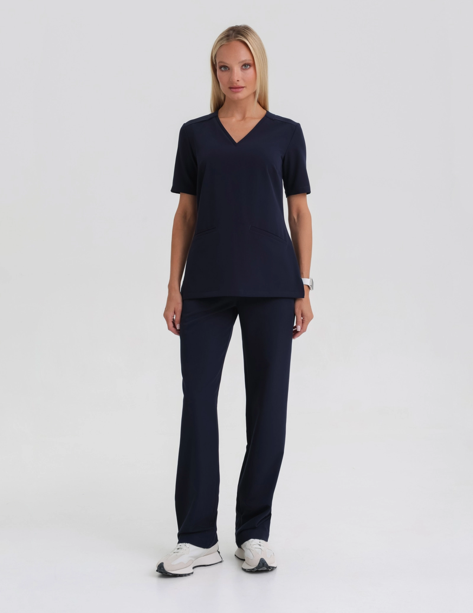 Bluza Medyczna Casy - DARK NAVY