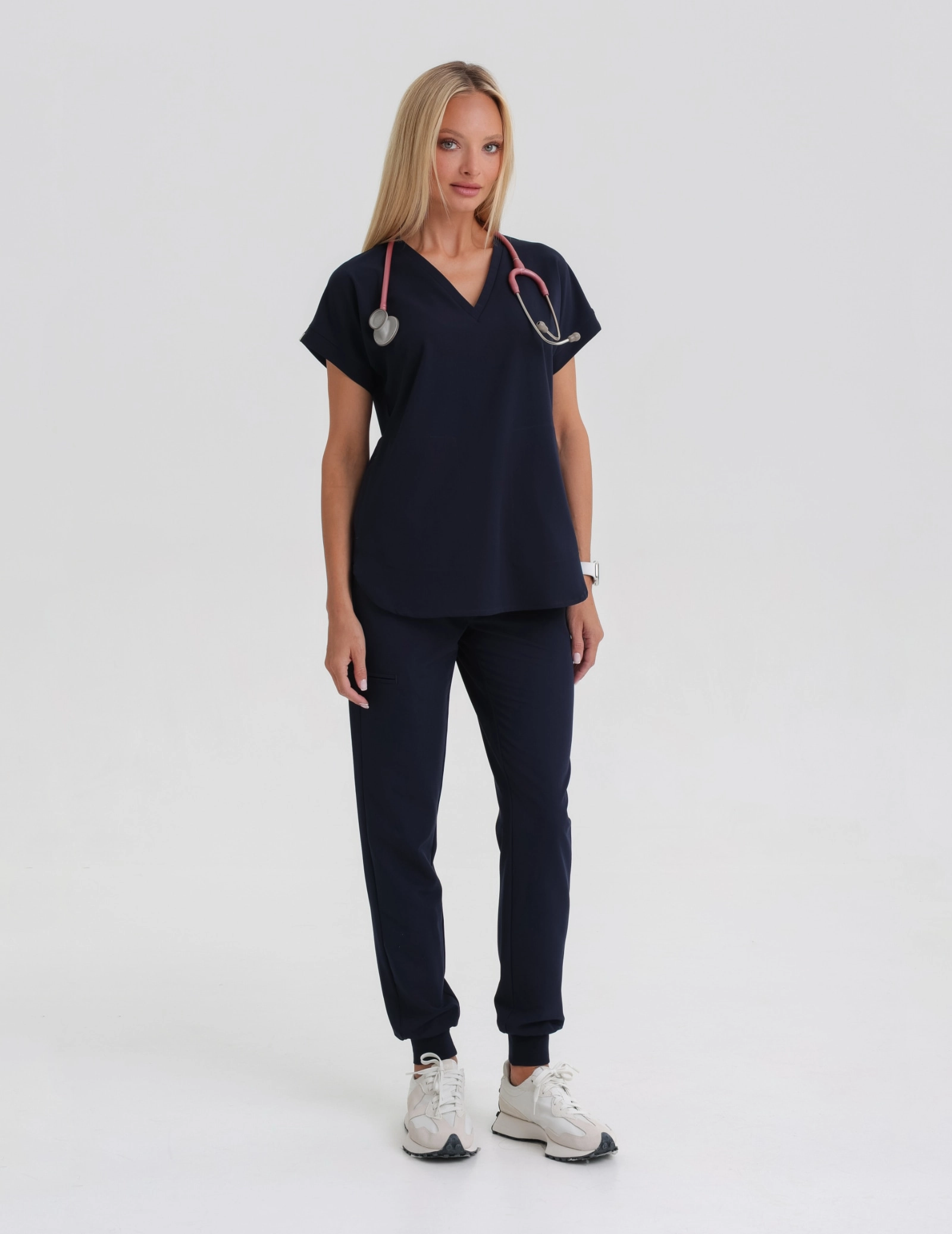 Bluza Medyczna Kendall - DARK NAVY