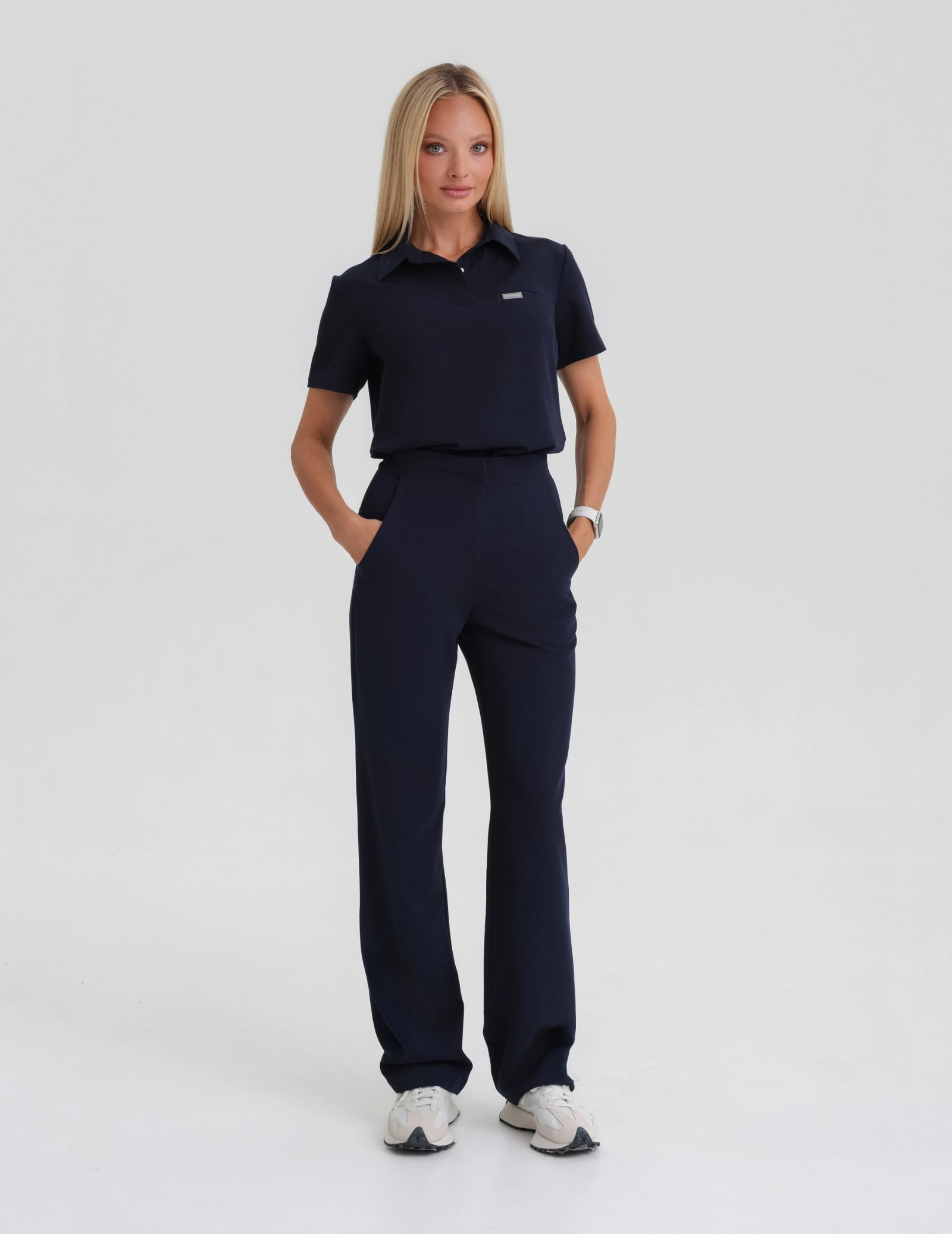 Casacca Medica Polo - Dark Navy