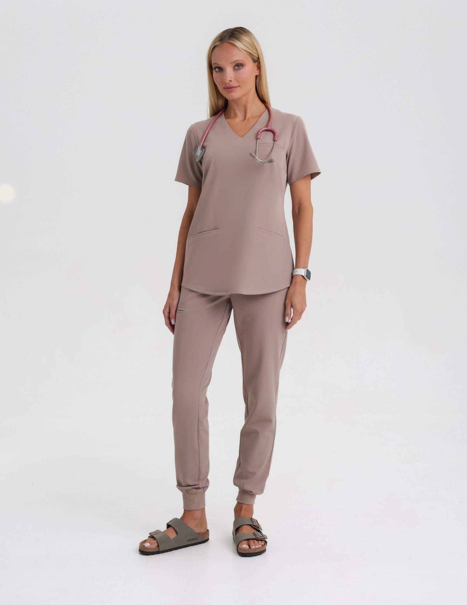 Pantaloni Medici Donna Jogger - BEIGE