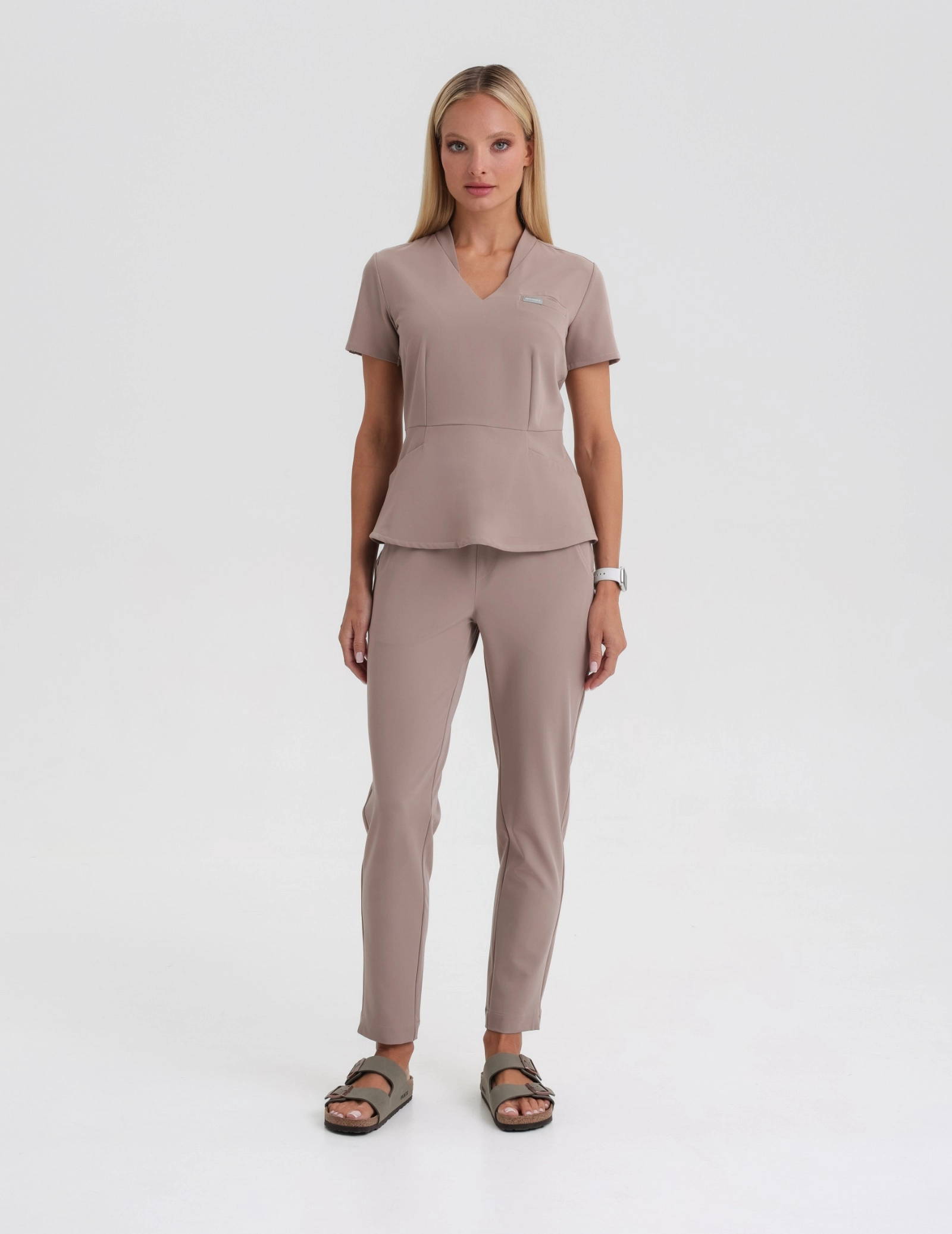 Pantaloni Medici Donna Basic- BEIGE