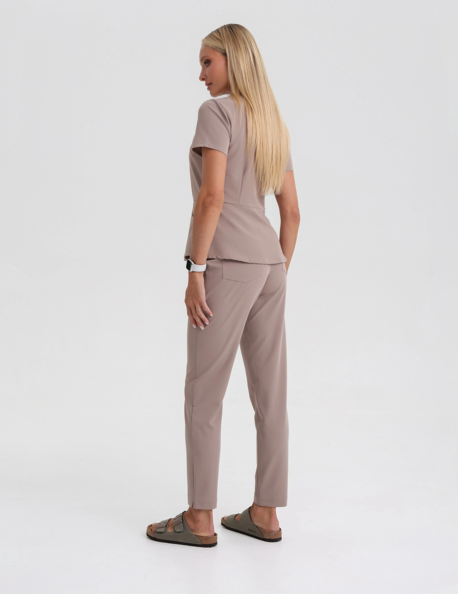 Pantaloni Medici Donna Basic- BEIGE