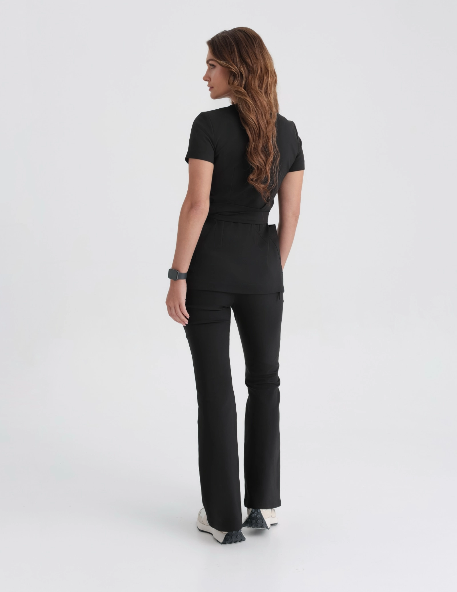 Casacca Medica con Lacci Auri - TRUE BLACK