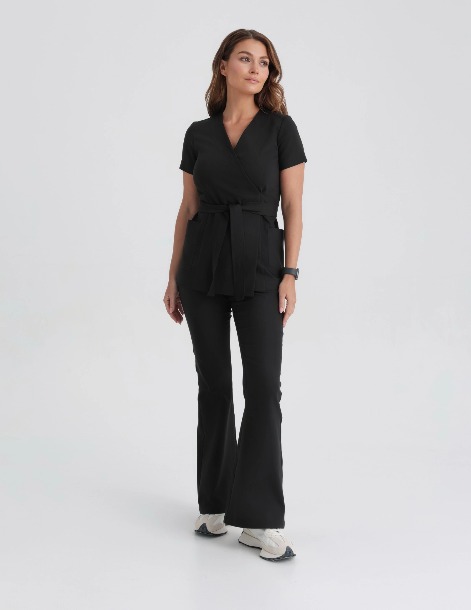 Casacca Medica con Lacci Auri - TRUE BLACK