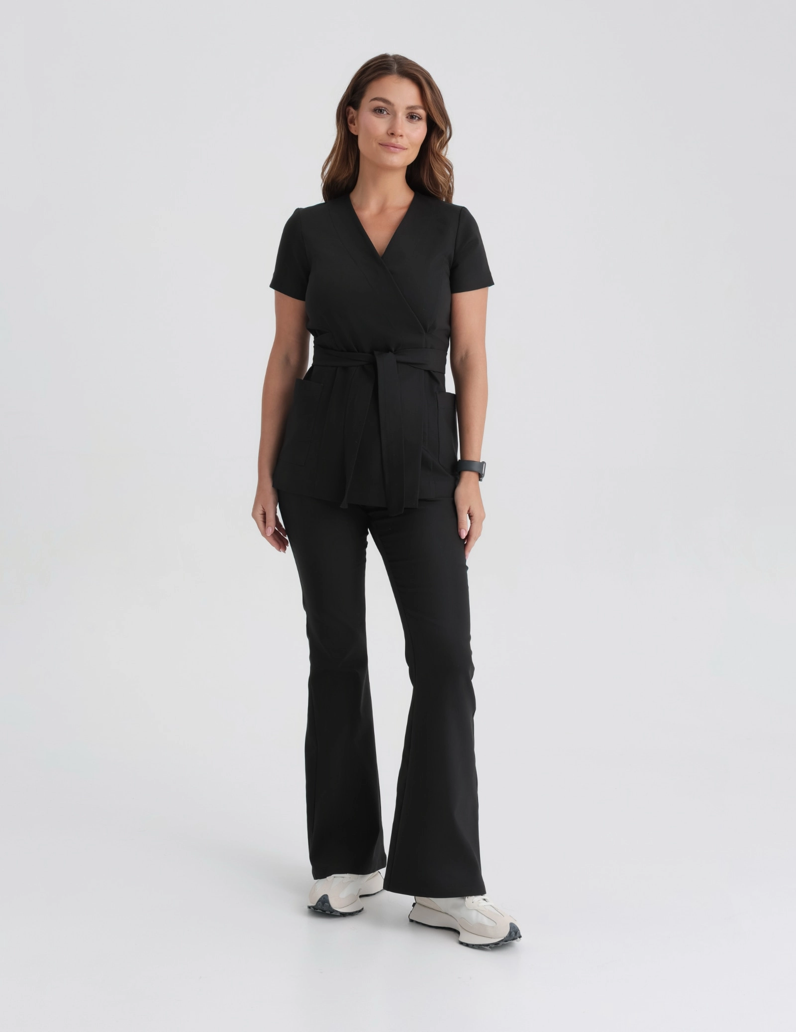 Casacca Medica con Lacci Auri - TRUE BLACK