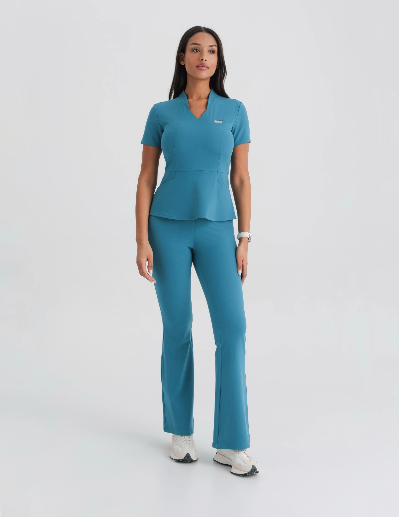 Pantaloni Medici Donna Flare – OCEAN BLUE