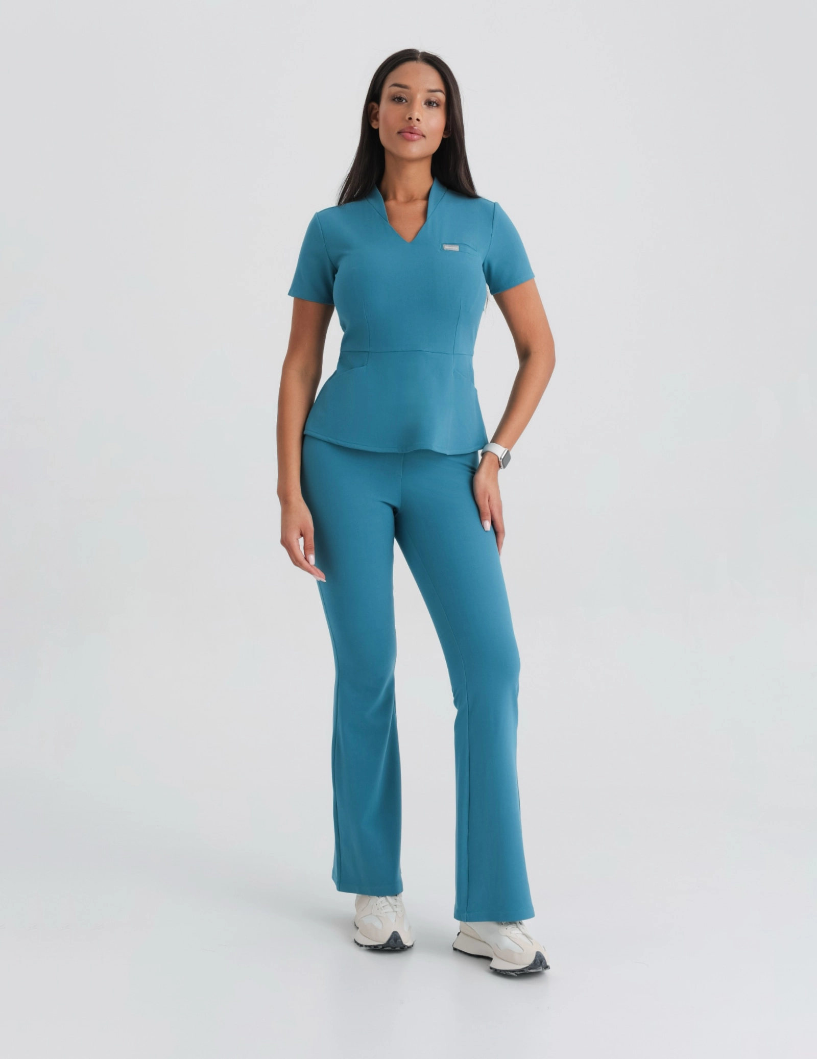 Pantaloni Medici Donna Flare – OCEAN BLUE