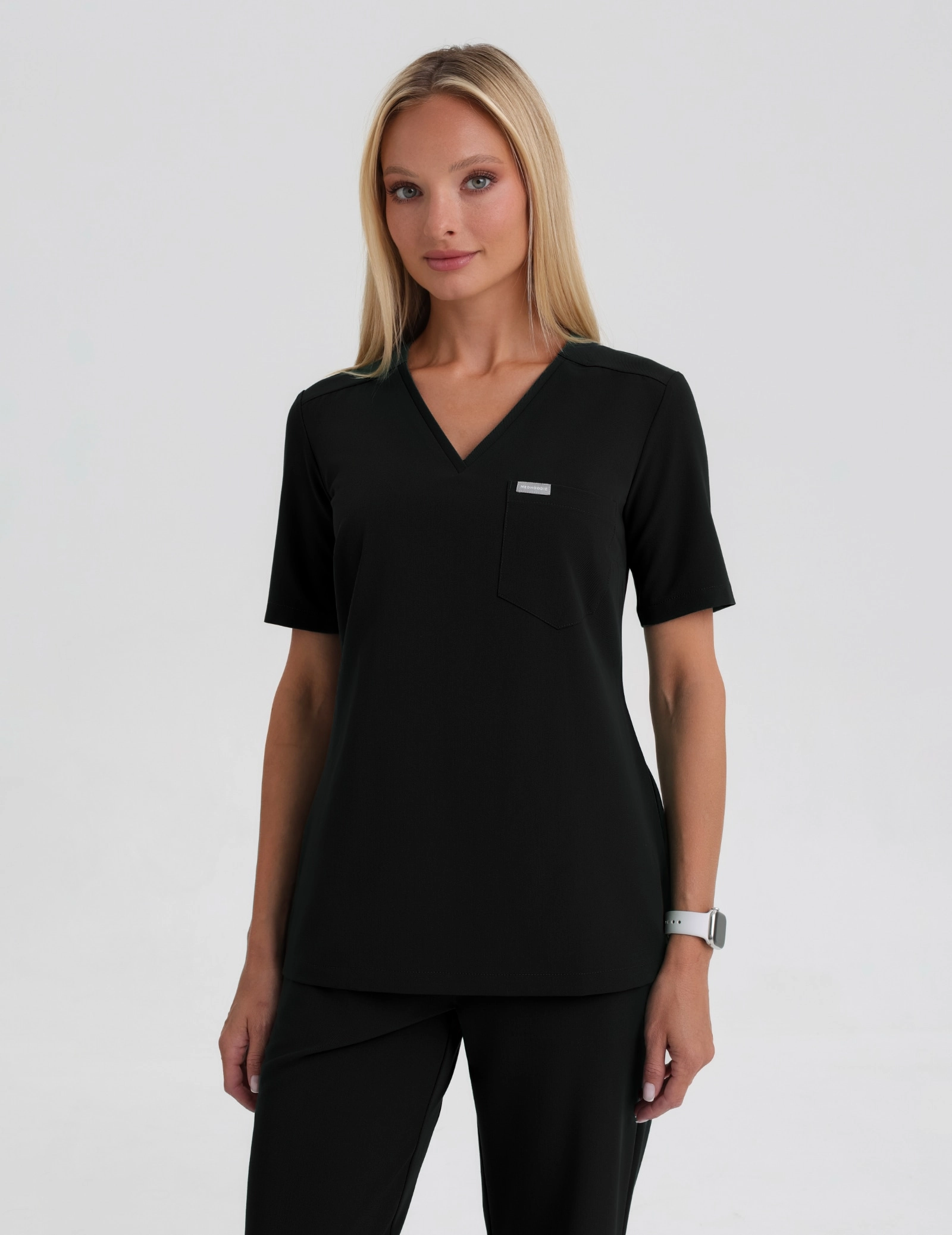 Casacca Medica Raya One Pocket - BLACK