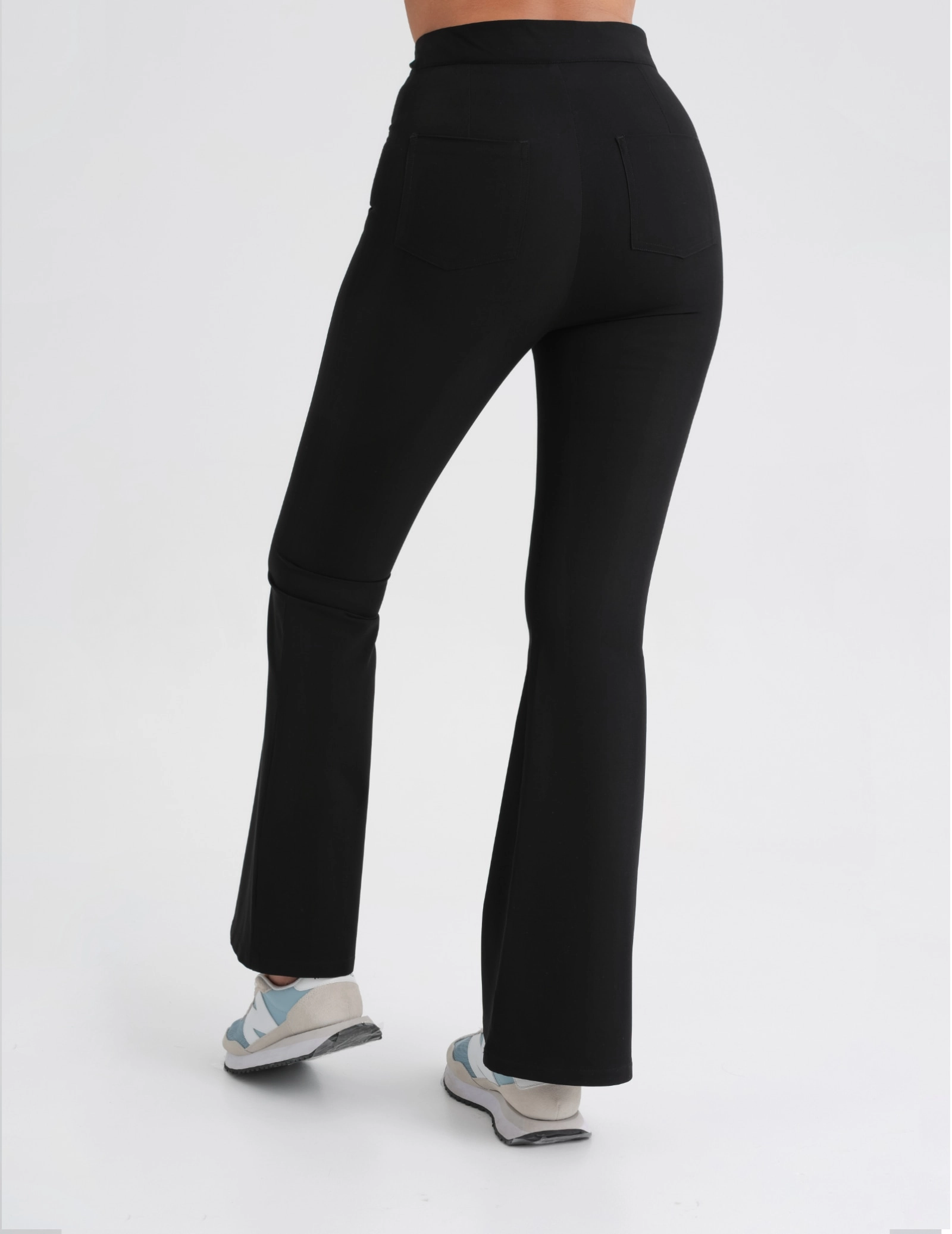 Pantaloni Medici Donna Flare – BLACK