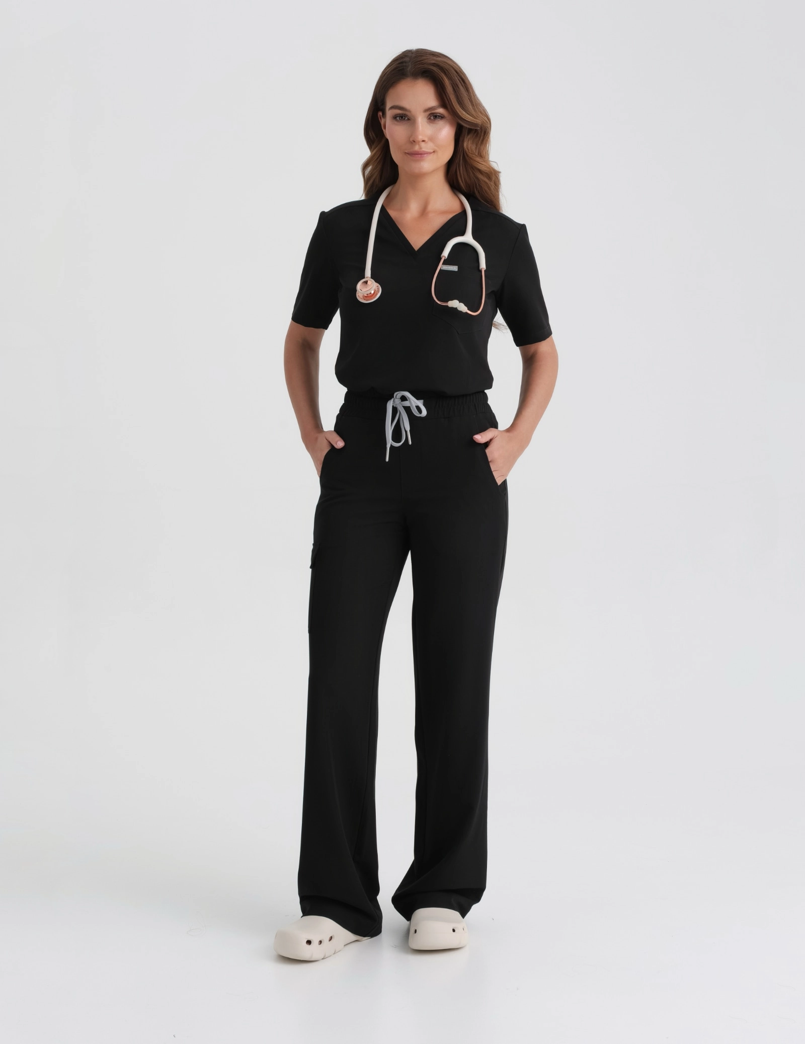 Pantaloni Medici Donna Yoga – BLACK