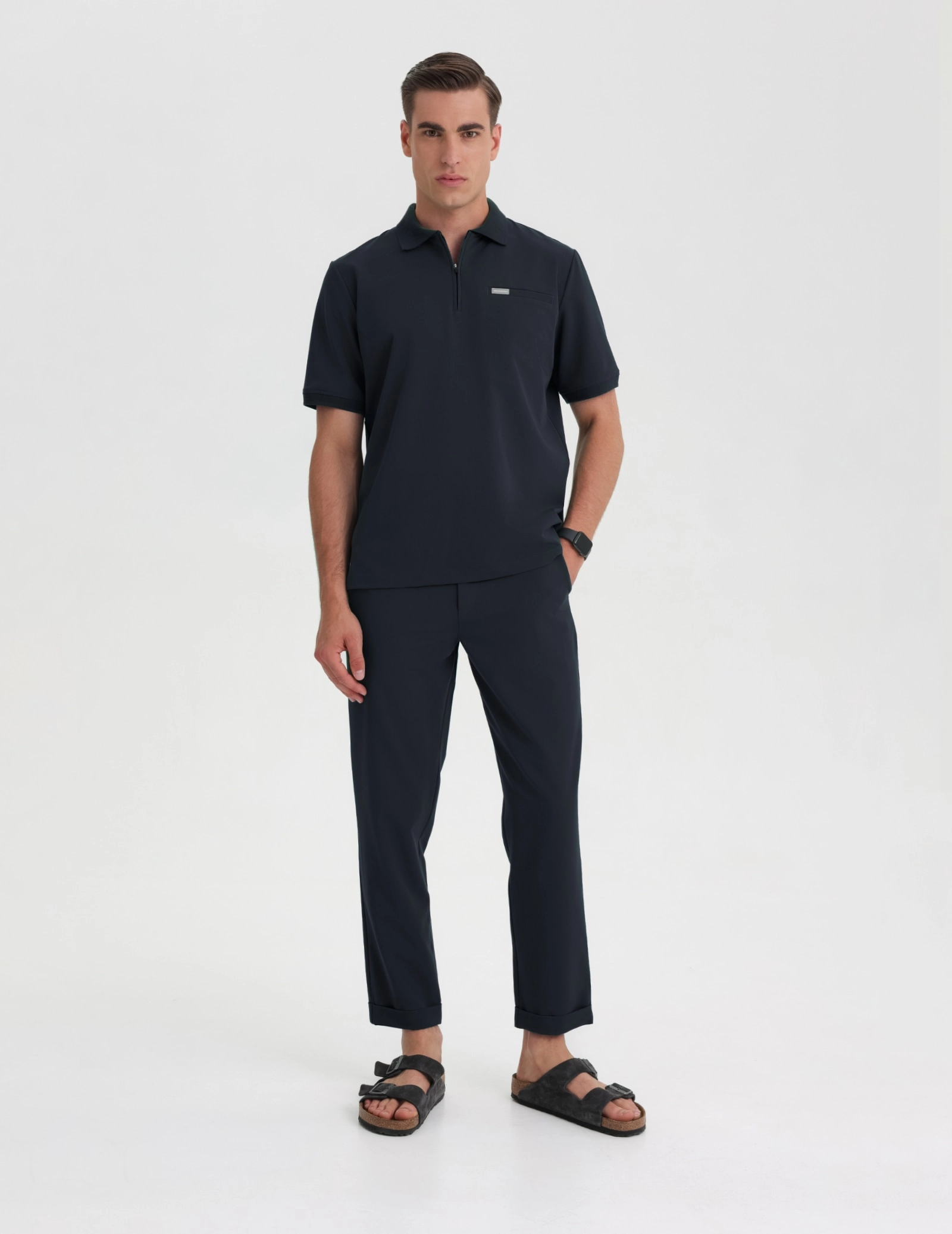 Pantaloni Medici Uomo Chino – MIDNIGHT BLUE