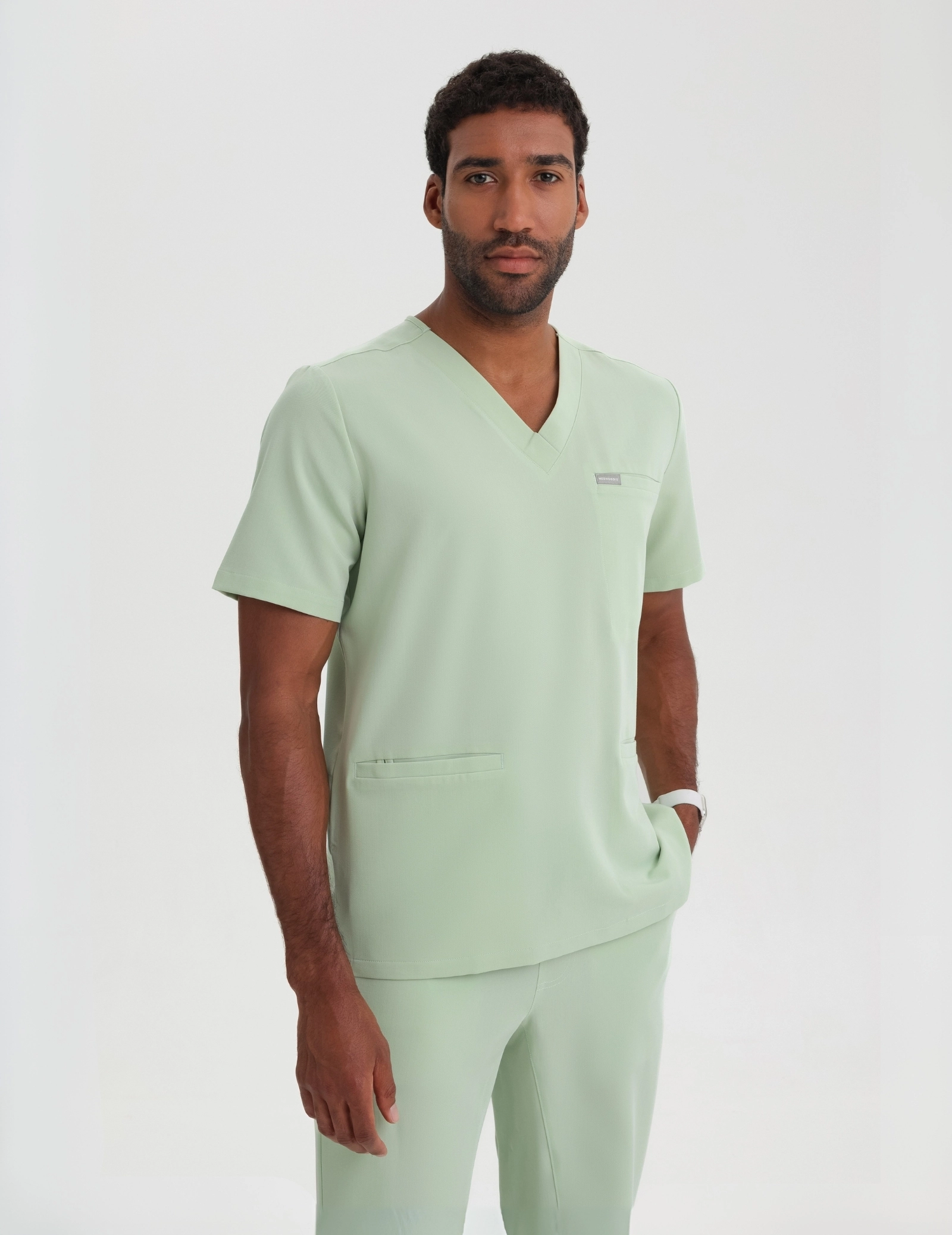 Casacca Medica Uomo Birbal - MATCHA LATTE