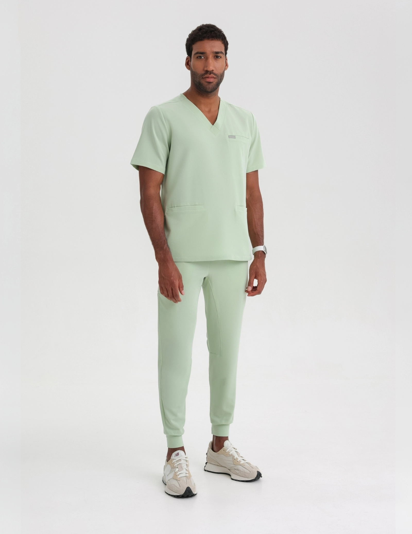 Casacca Medica Uomo Birbal - MATCHA LATTE