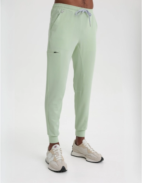 Pantaloni Medici Uomo Jogger - MATCHA LATTE