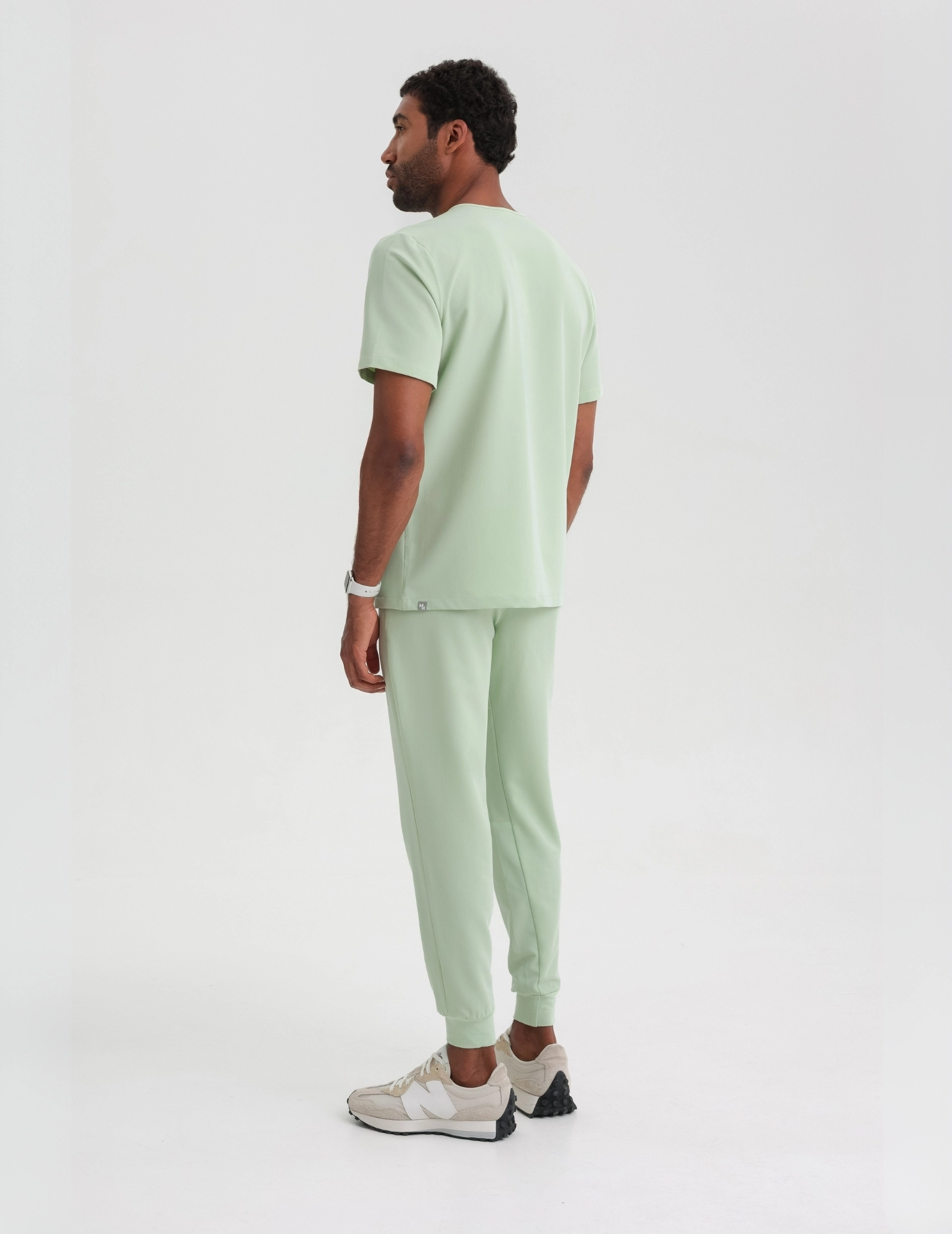 Pantaloni Medici Uomo Jogger - MATCHA LATTE