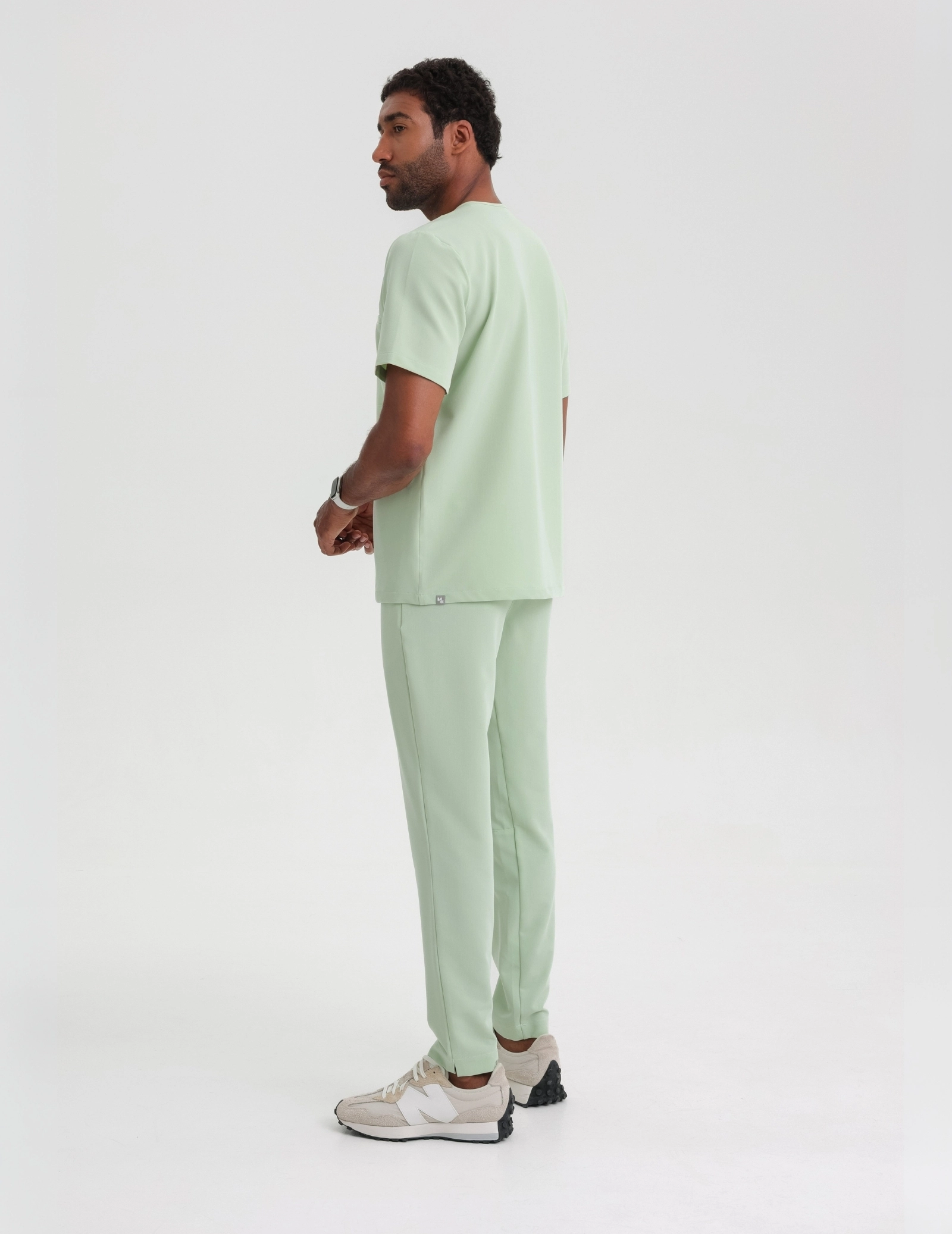 Pantaloni Medici Uomo Basic - MATCHA LATTE