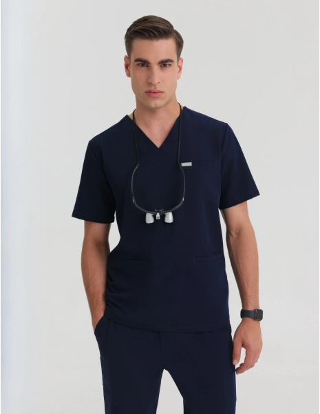 Casacca Medica Uomo Birbal - DARK NAVY