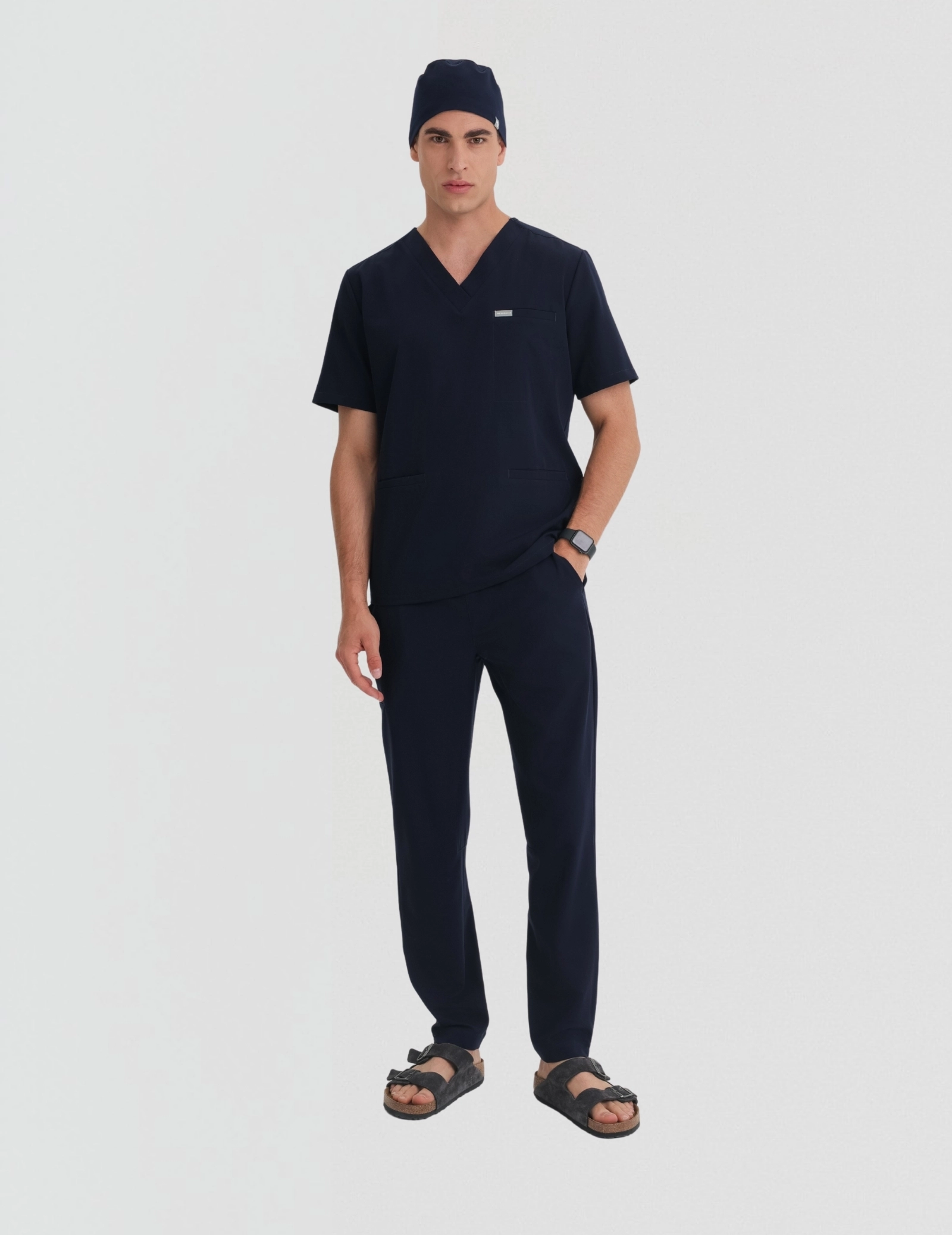 Pantaloni Medici Uomo Basic - DARK NAVY