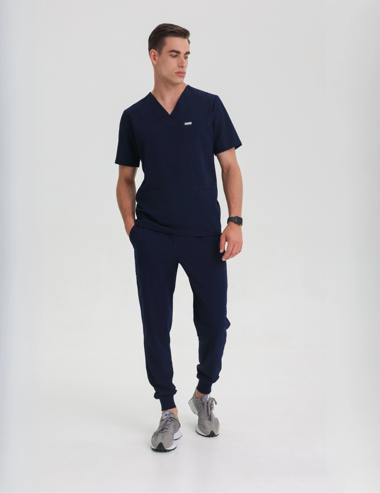 Pantaloni Medici Uomo Jogger - DARK NAVY