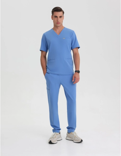Pantaloni Medici Uomo Basic - MARINA BLUE