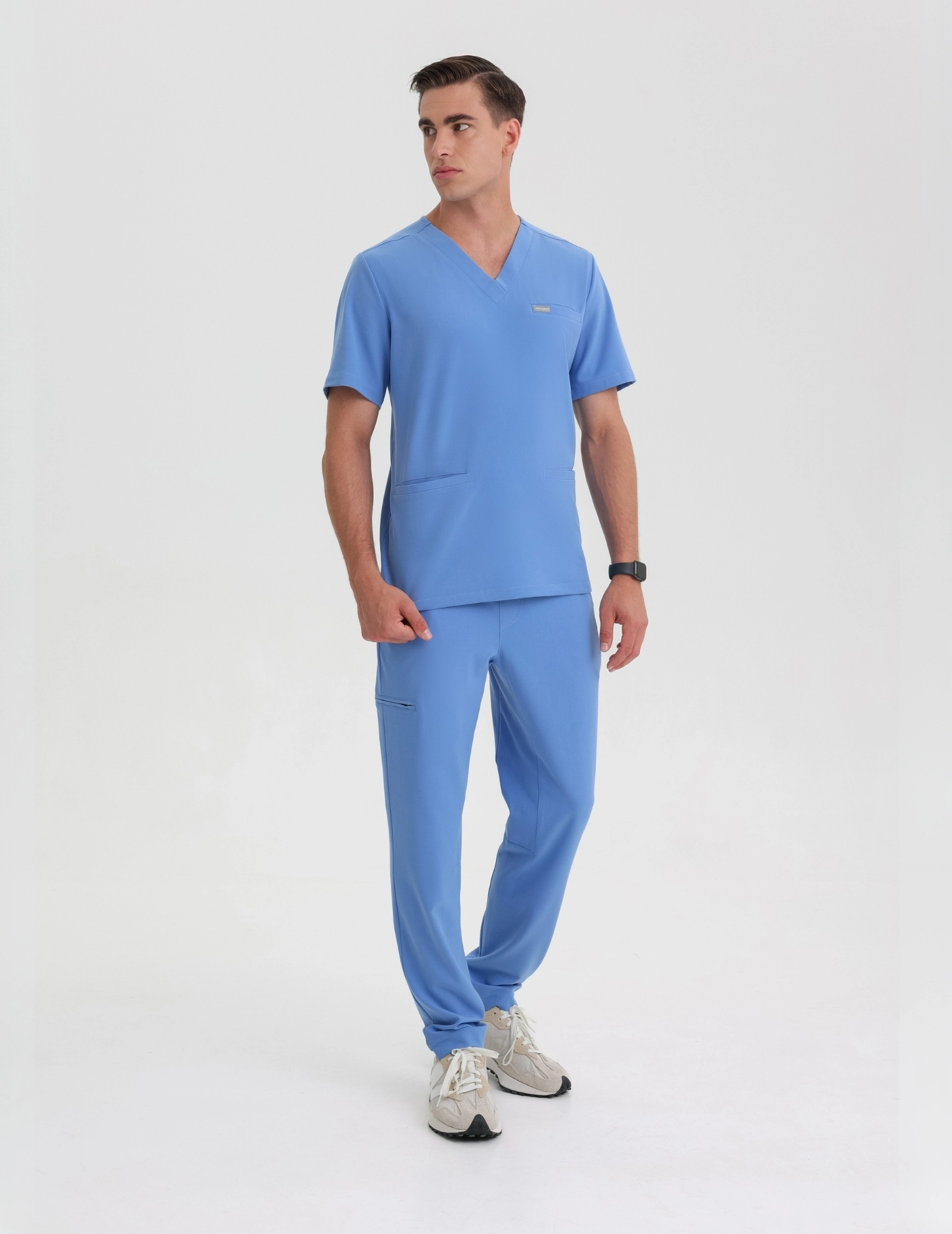 Pantaloni Medici Uomo Basic - MARINA BLUE