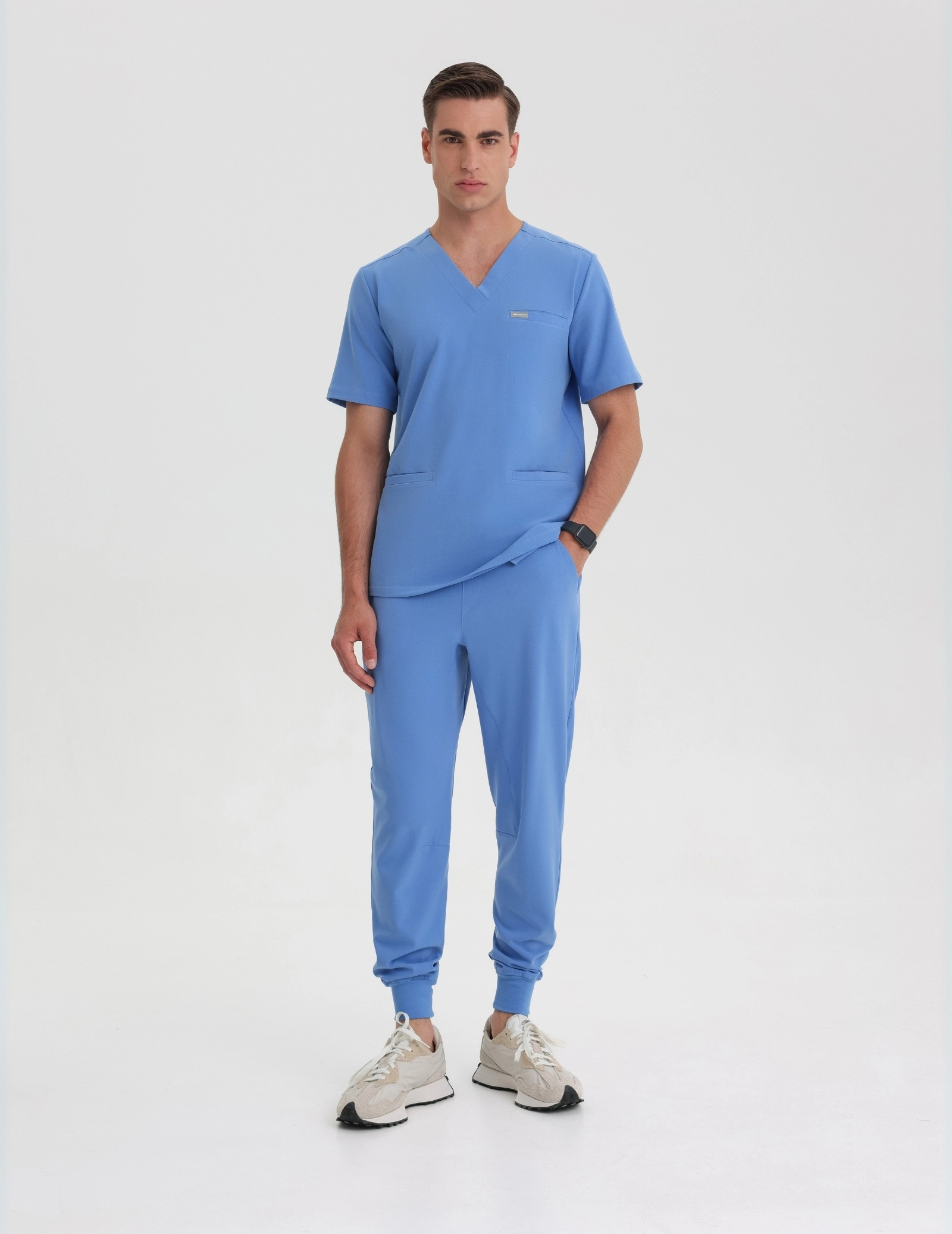 Pantaloni Medici Uomo Jogger - MARINA BLUE