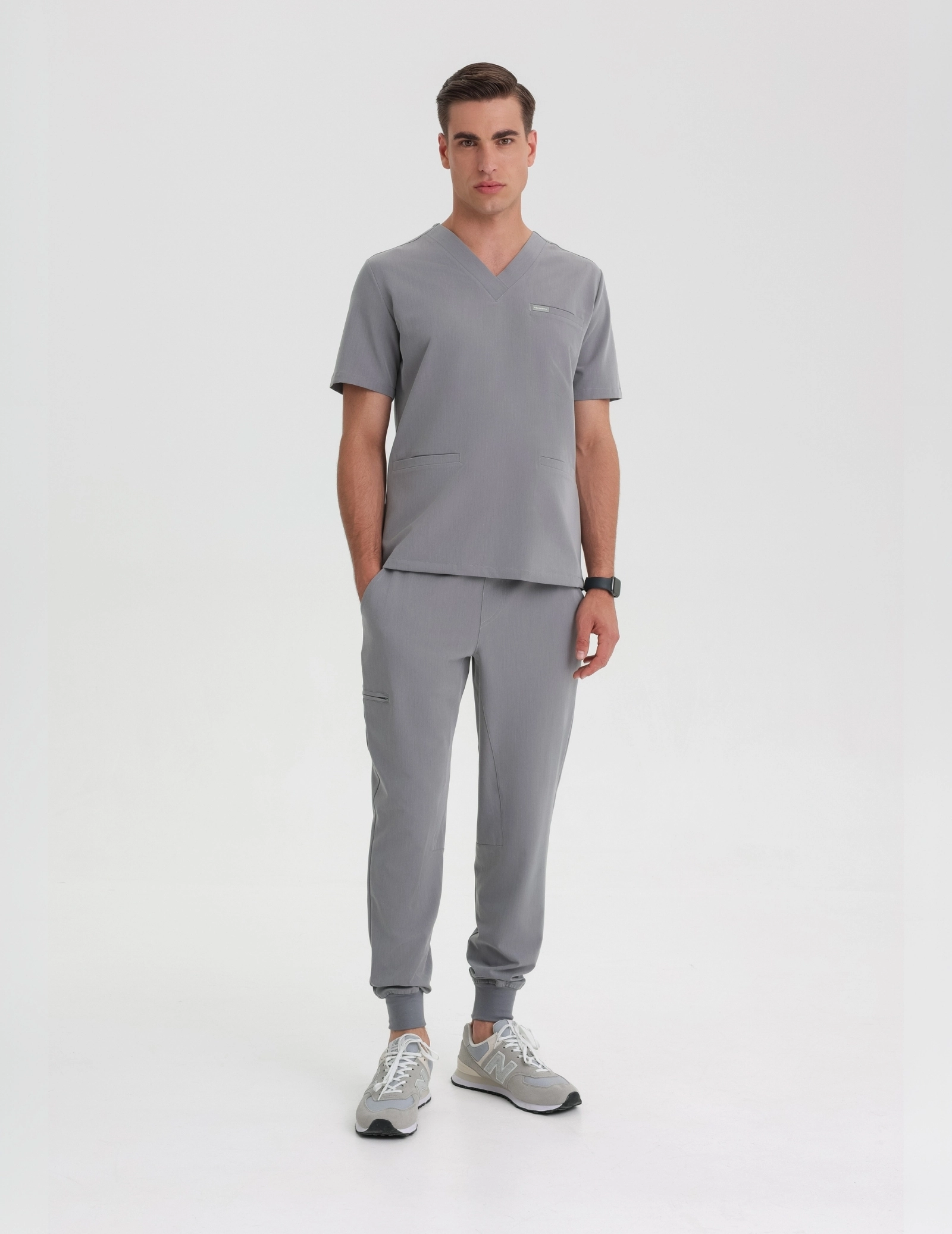 Casacca Medica Uomo Birbal - SHARK GRAY