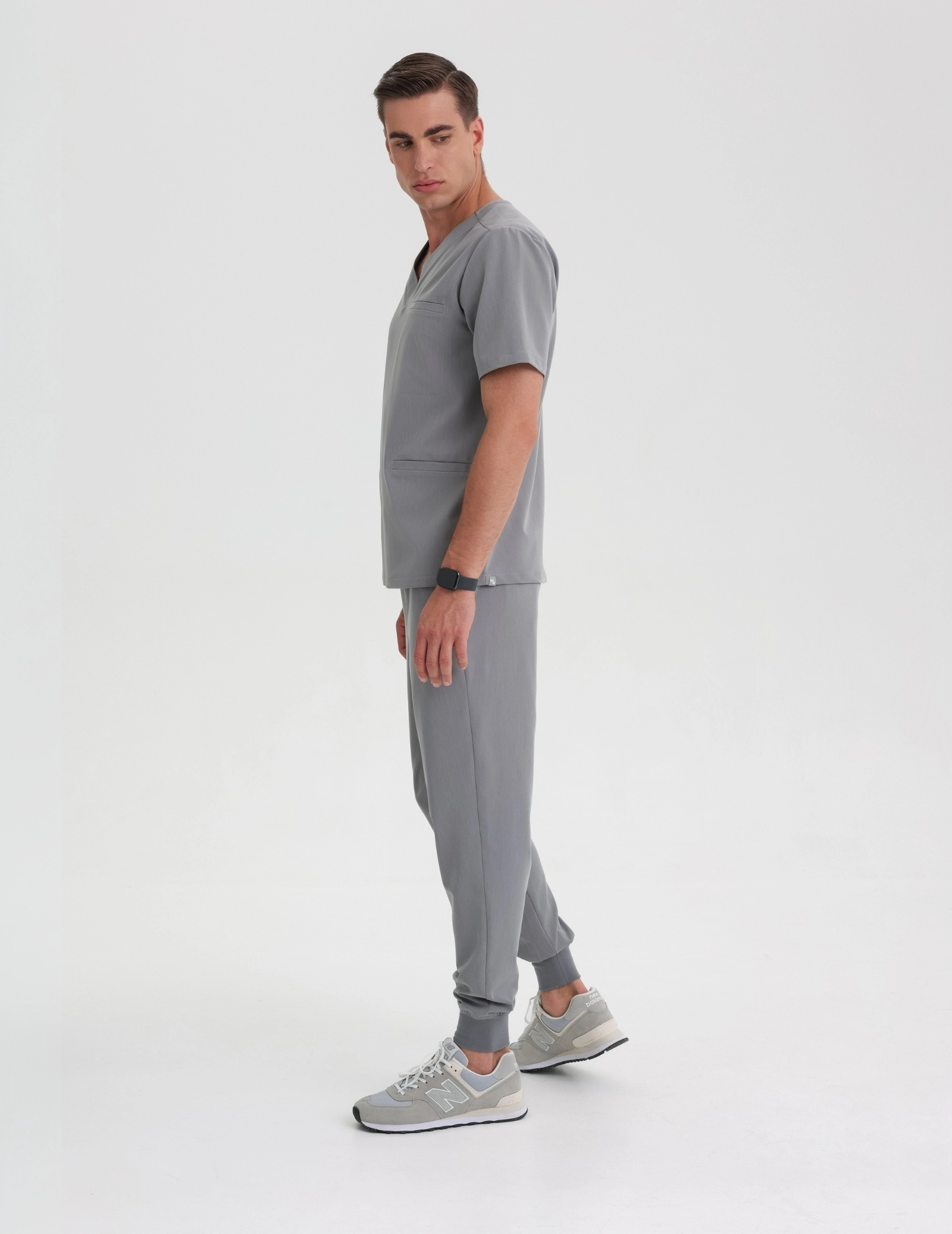 Pantaloni Medici Uomo Jogger - SHARK GRAY