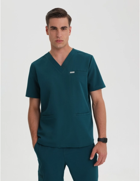 Casacca Medica Uomo Birbal - DEEP GREEN