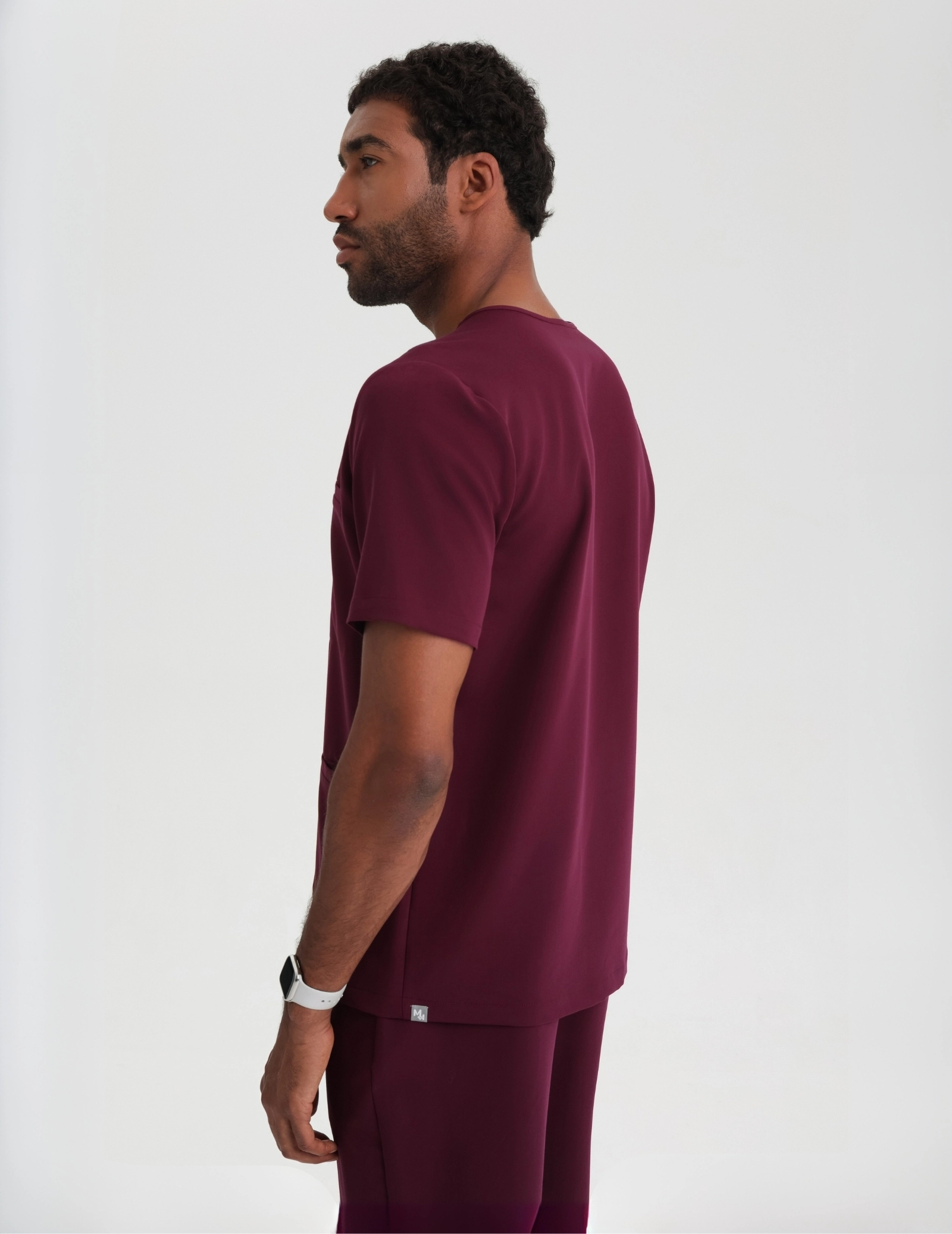 Casacca Medica Uomo Birbal - BURGUNDY