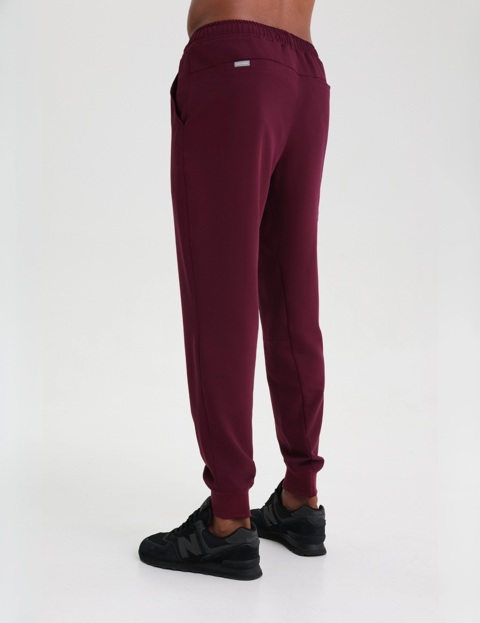 Pantaloni Medici Uomo Jogger - BURGUNDY